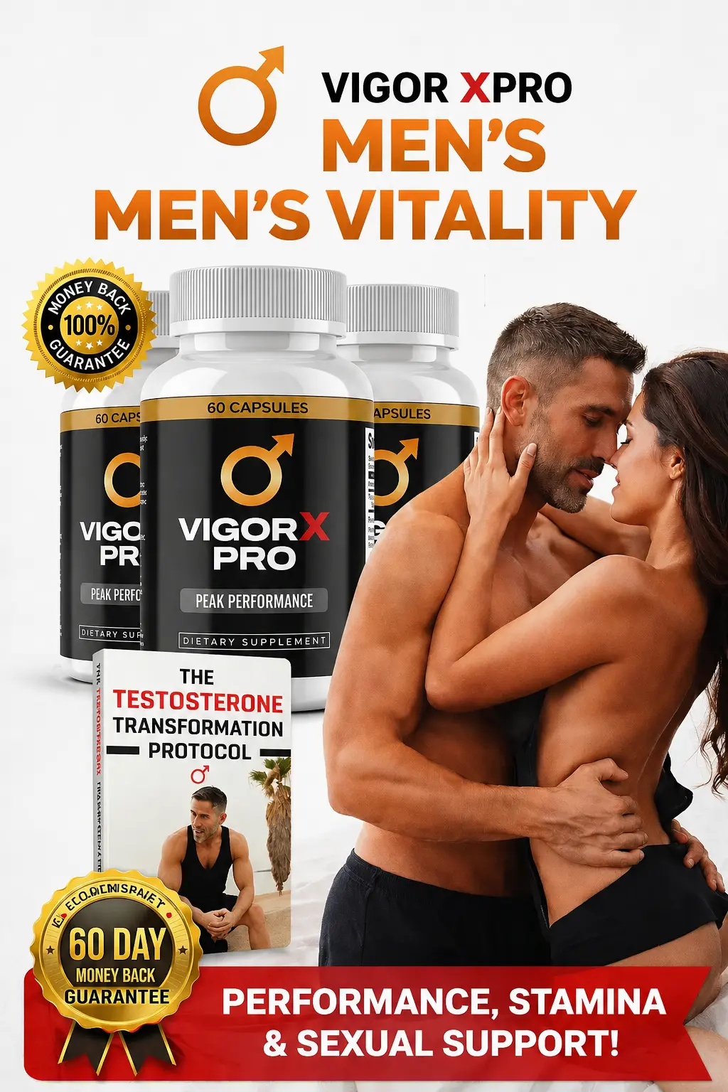 VigorXPro Male Performance Support Formula